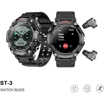 Haino Teko ST-3 Smart Watch © – Fitness Tracker & Bluetooth Sports Watch | Hala Grace