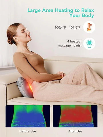 Back & Neck Massager – Pain Relief & Relaxation Tool | Hala Grace