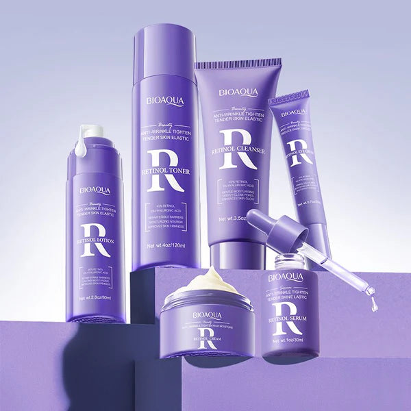 Bioaqua Retinol Face Set – Youthful Glow & Firming Skincare | Hala Grace