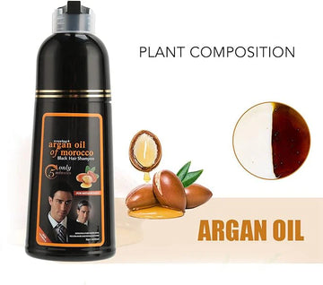 Natural Black Hair Shampoo – Anti-Hair Fall & Darkening Formula | Hala Grace