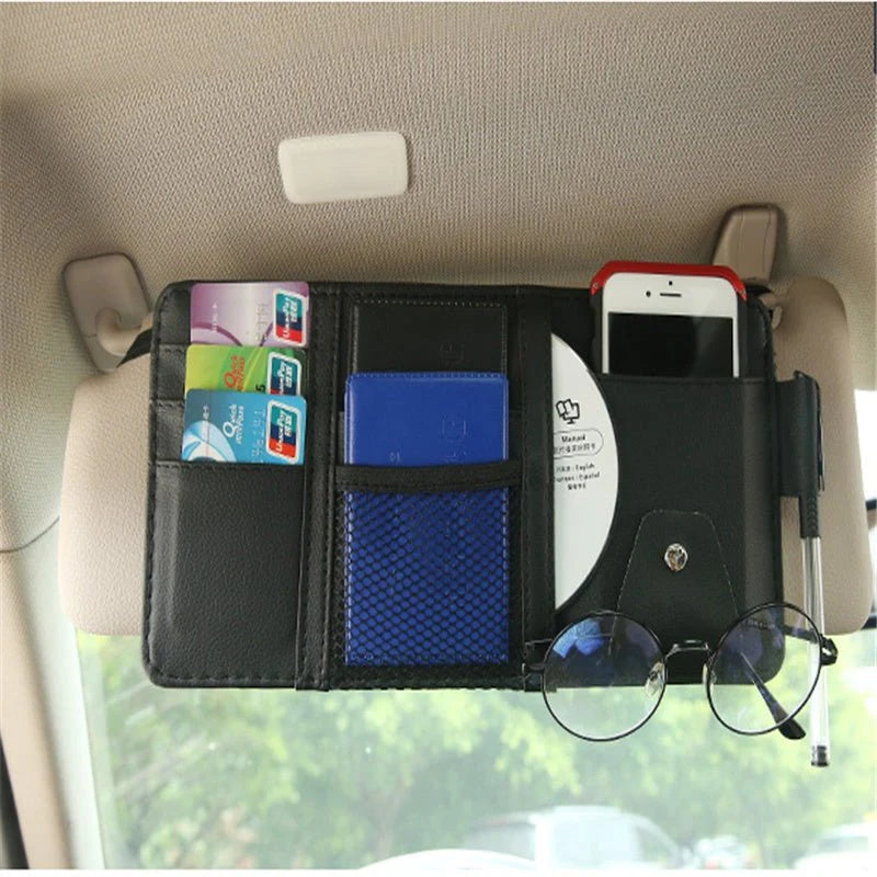 Car Sun Visor Organizer – Multi-Pocket Storage Bag