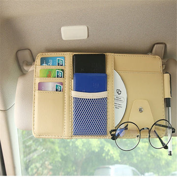 Car Sun Visor Organizer – Multi-Pocket Storage Bag