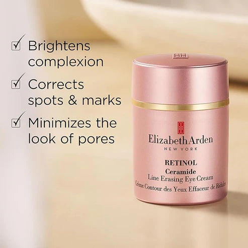Elizabeth Arden - Retinol Ceramide Capsules & Eye Cream (Original) – Anti-Aging & Skin Renewal Set | Hala Grace