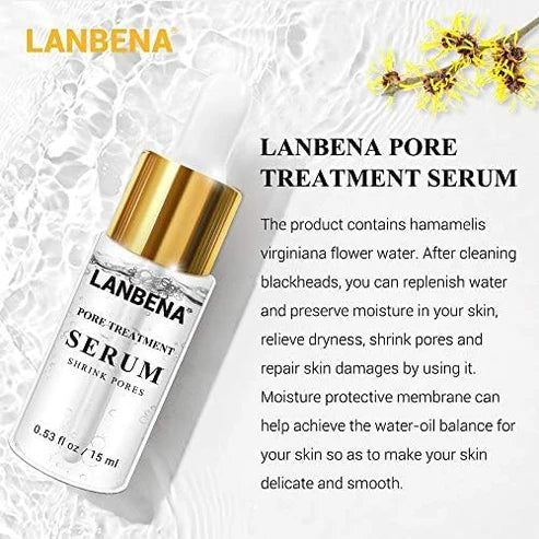 LANBENA Pore Solution Serum (Original) – Deep Cleansing & Skin Tightening Essence | Hala Grace