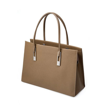 Luxury Large Cowhide Tote Bag – Durable Leather Handbag | Hala Grace