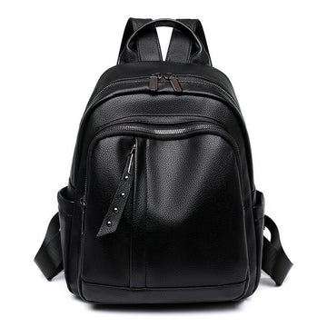 Women’s PU Leather Backpack – Waterproof & Large Capacity | Hala Grace