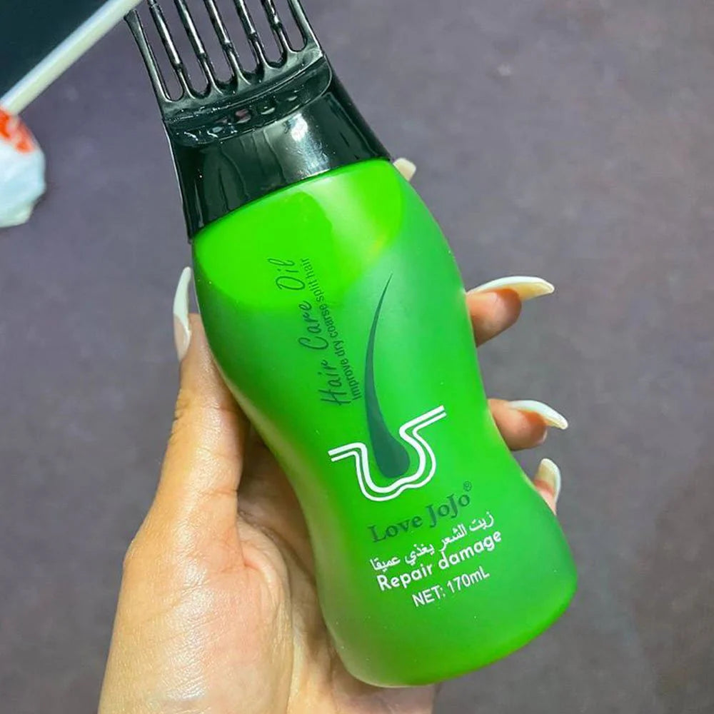 Love Jojo™ Hair Care Oil – Jojoba & Argan Blend for Shiny Hair | Hala Grace