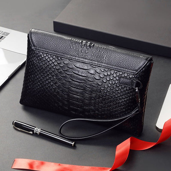 Premium Men’s Envelope Clutch – Sleek & Professional | Hala Grace