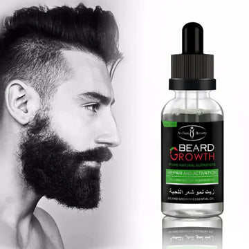 Premium Natural Beard Oil – Smooth & Fuller Beard | Hala Grace