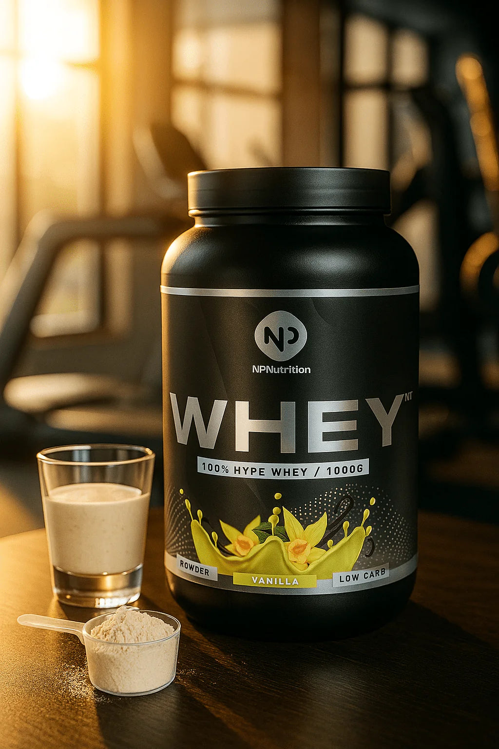 NP Nutrition Hype Whey NXT Vanilla – 100% Premium Protein for Muscle Recovery | Hala Grace