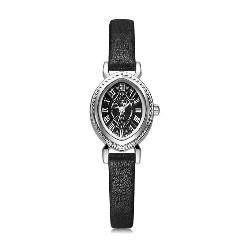 Women’s Oval Belt Quartz Watch – Waterproof & Fashionable | Hala Grace