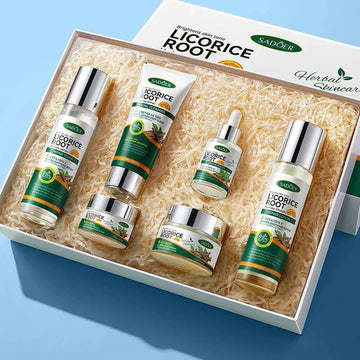Sadoer Licorice Root Skin Care Set – Whitening & Even Tone | Hala Grace