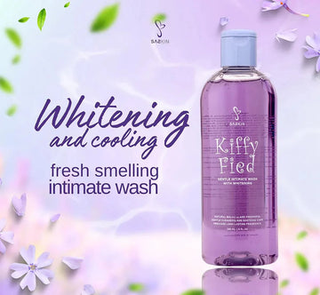 Saskin - Kiffy Fied Gentle Intimate Wash with Whitening (Original) – Feminine Hygiene & Brightening Care | Hala Grace