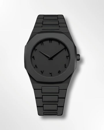Stainless Steel Arabic Watch β Classic Menβs Timepiece | Hala Grace