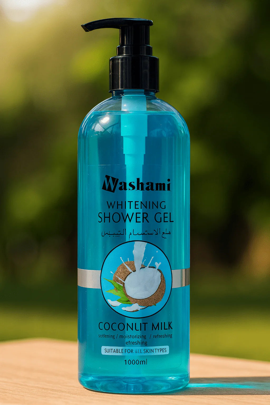 Washami - Whitening Shower Gel (Original) – Brightening & Refreshing Body Cleanser | Hala Grace