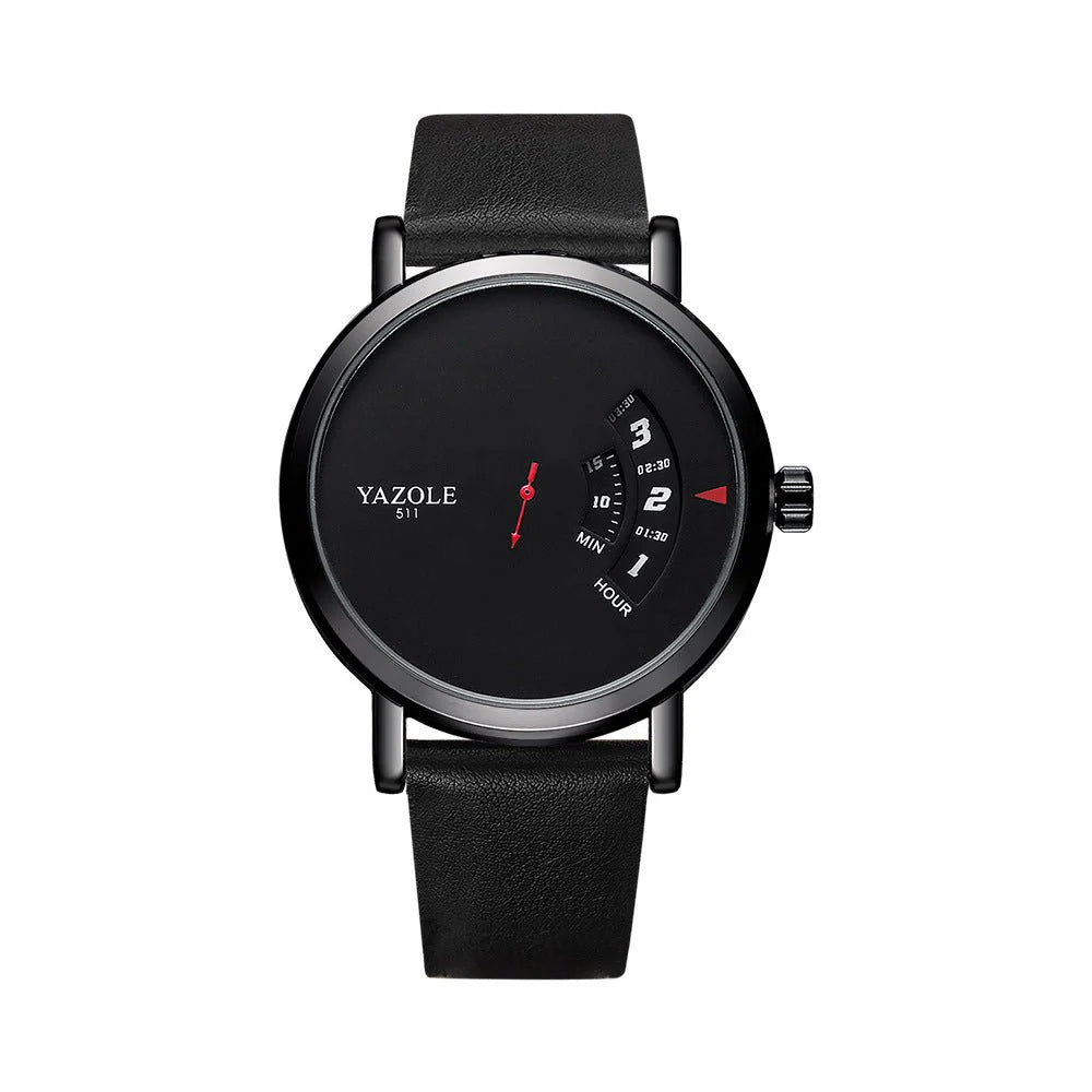 Classic Men’s Casual Watch – Waterproof Pointer & Number Display | Hala Grace