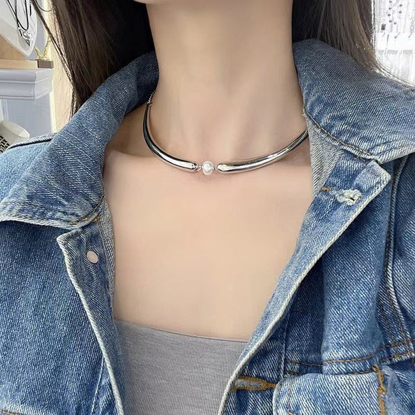 Elegant Women’s Pearl Necklace – Luxury Jewelry Collection | Hala Grace