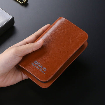 Zipper Card Holder Wallet β Multifunction Leather Organizer | Hala Grace