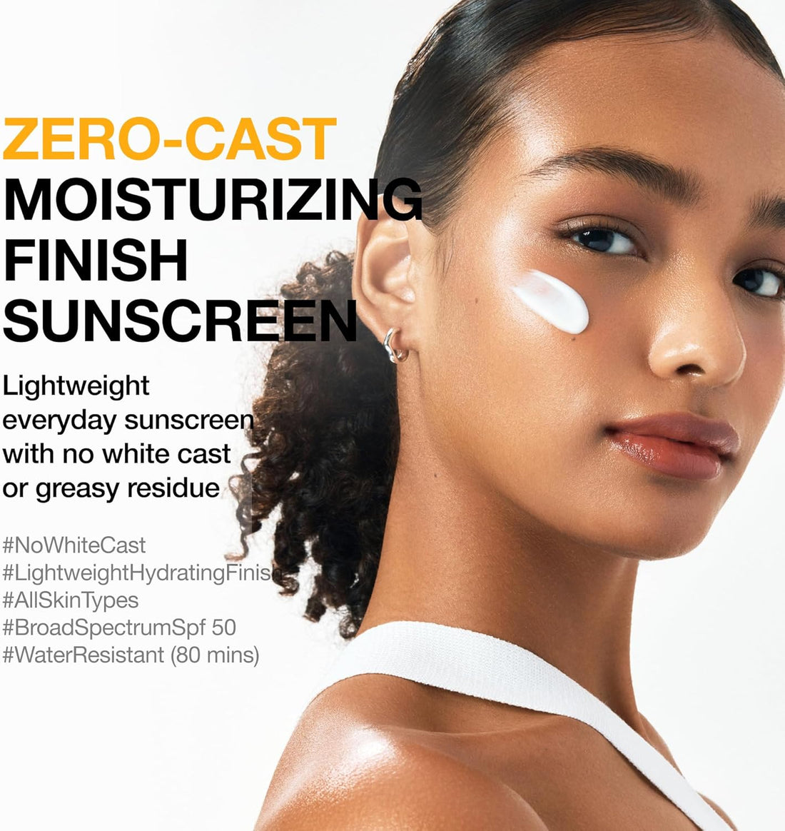 Anua - Zero-Cast Moisturizing Sunscreen SPF 50+ (Original)