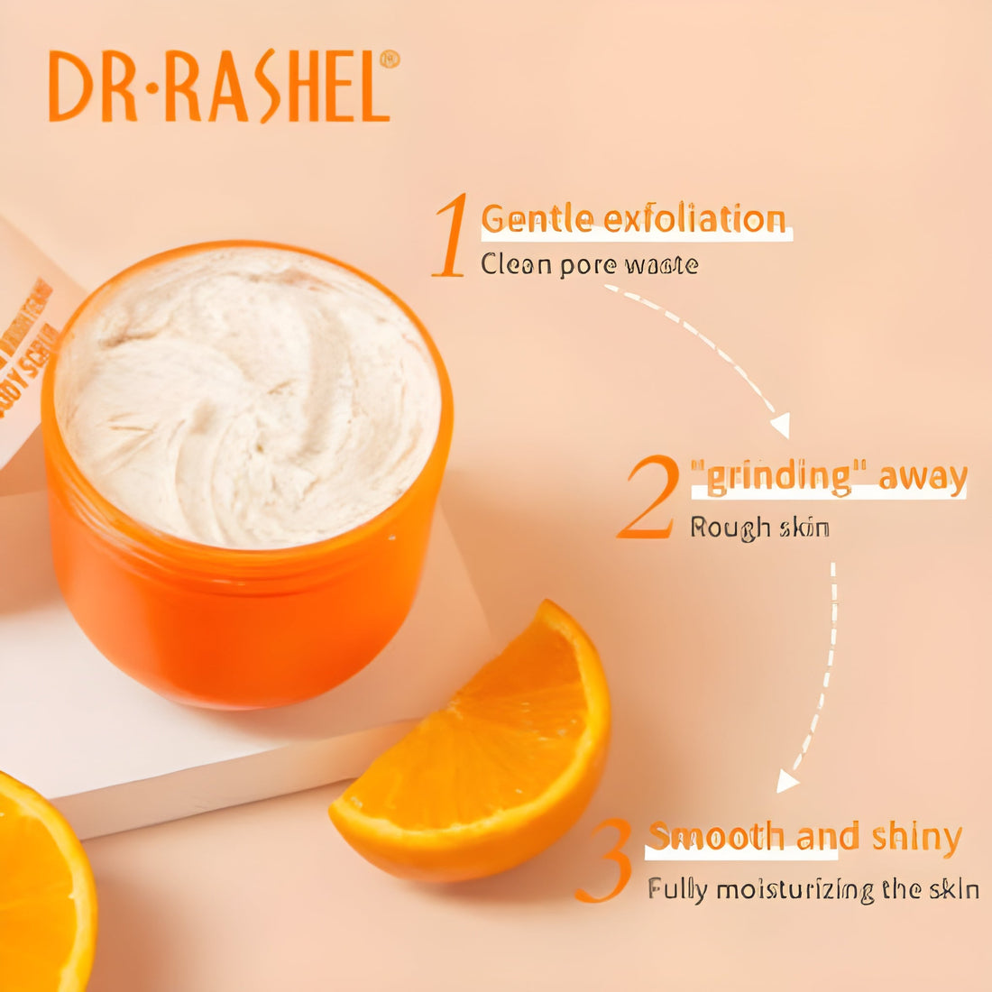 Dr Rashel - Vitamin C Exfoliating & Brightening Face & Body Scrub