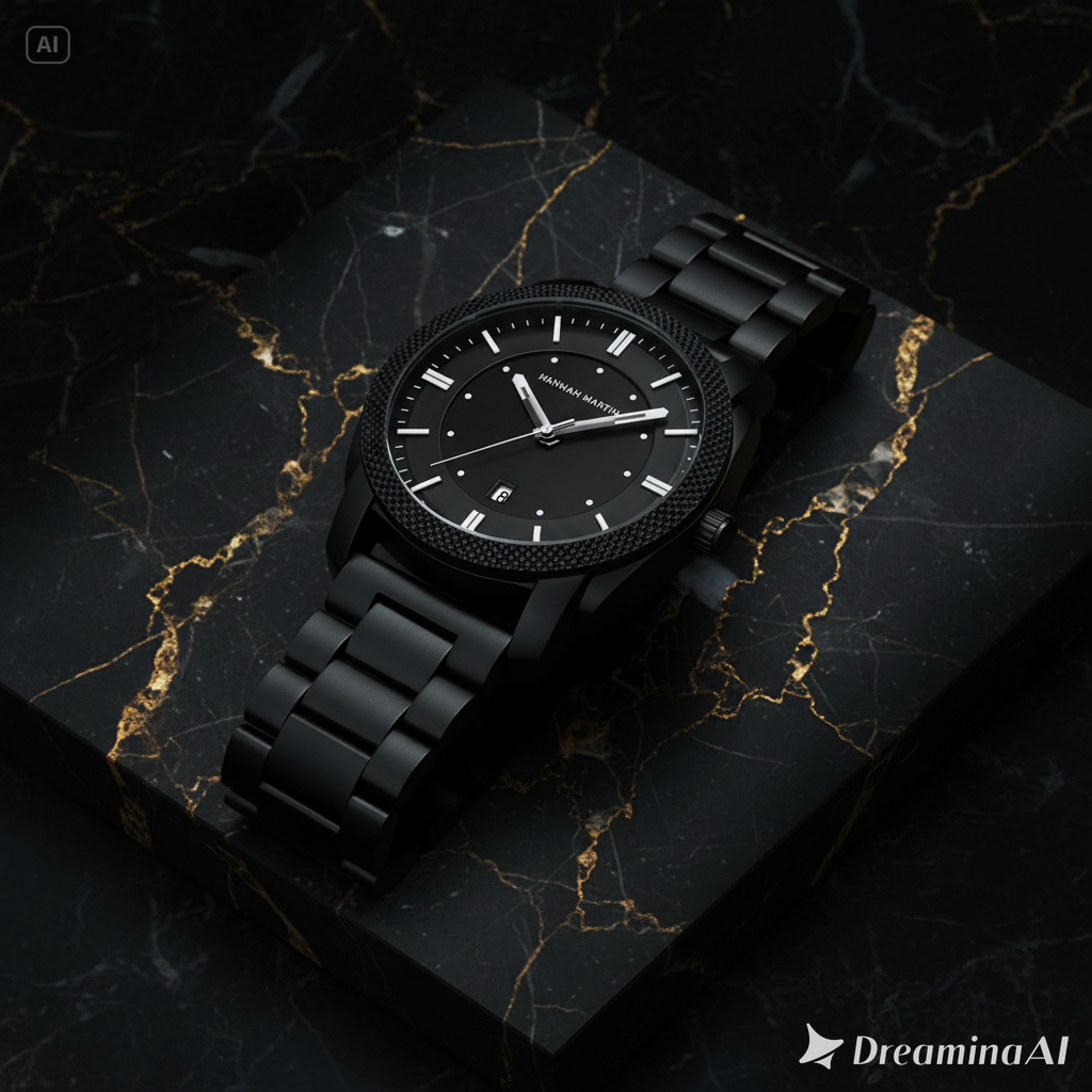 Quartz Men’s Watch – Waterproof Stainless Steel Timepiece | Hala Grace