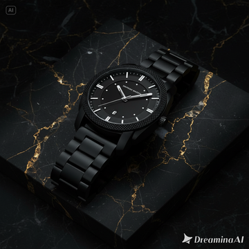 Quartz Men’s Watch – Waterproof Stainless Steel Timepiece | Hala Grace