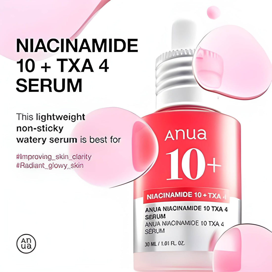 Anua - Niacinamide 10 + TXA 4 Serum (Original)