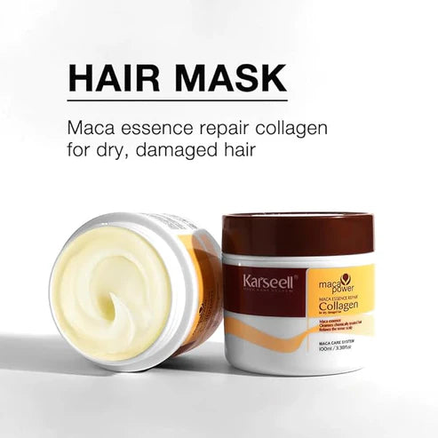 Karseell Maca Power Essence Repair Travel Set (Original) © – Professional Hair Care Kit | Hala Grace