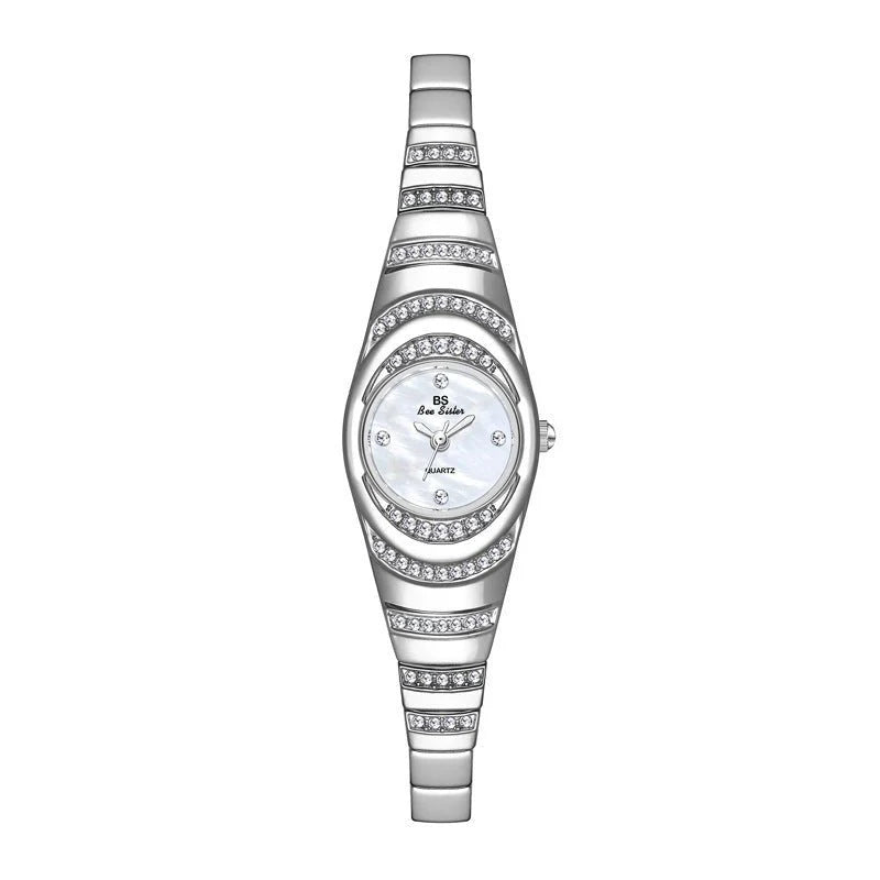 Ladies Gold Diamond Watch – Luxury Fashion Bracelet Wristwatch | Hala Grace
