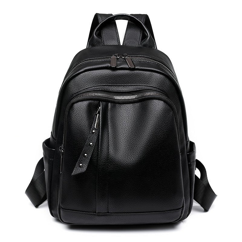 Women’s PU Leather Backpack – Waterproof & Large Capacity | Hala Grace