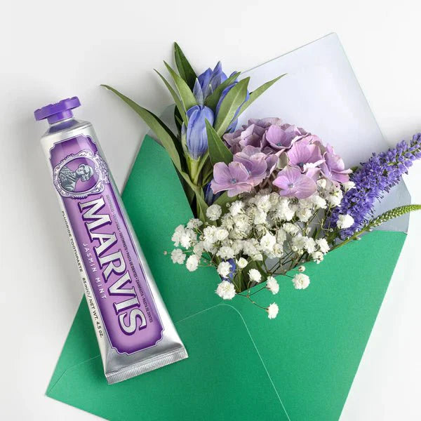 Marvis Jasmin Mint Toothpaste – Refreshing Floral Oral Care | Hala Grace