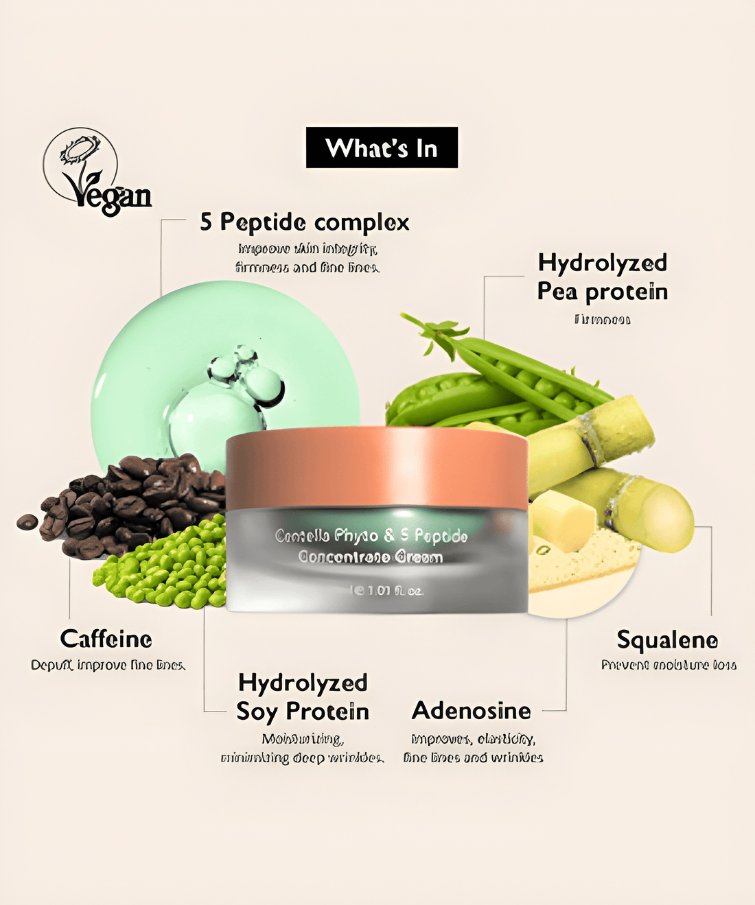 Centella - Phyto & 5 Peptide Concentrate Cream