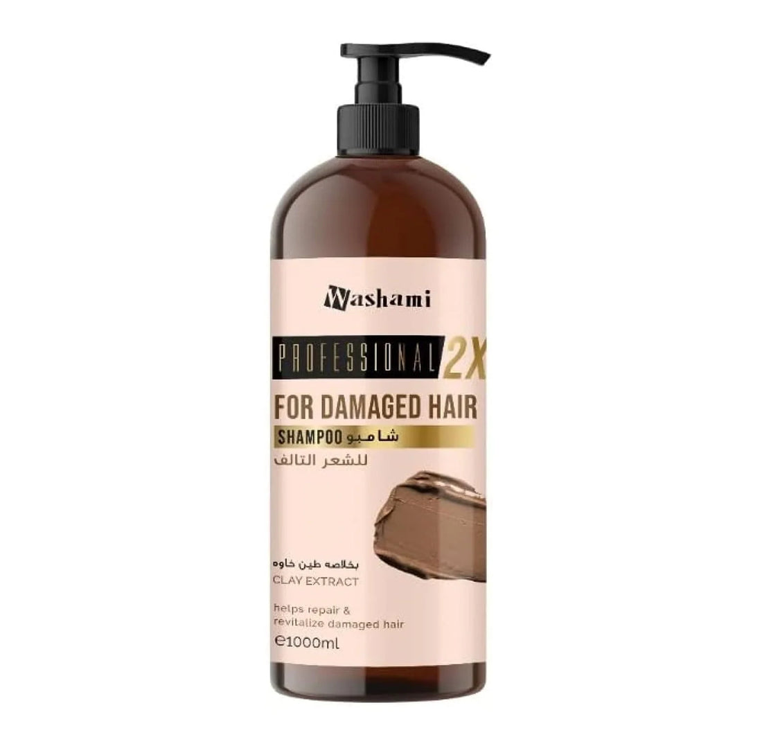 Washami - Professional Shampoo 2X (Original) – Deep Cleansing & Hair Strengthening Formula | Hala Grace