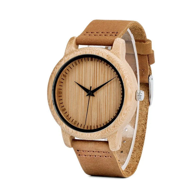 Men’s & Women’s Wooden Wristwatch – Lightweight & Sustainable | Hala Grace